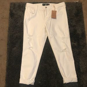 Hollister High Rise Crop Jeans